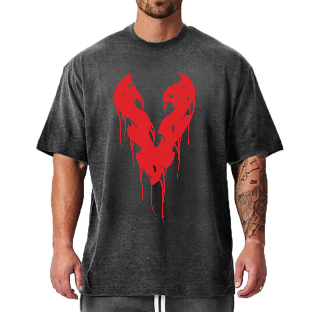Victorious Symbiote 2026 Oversize T-shirt - Front Print (Oversize)