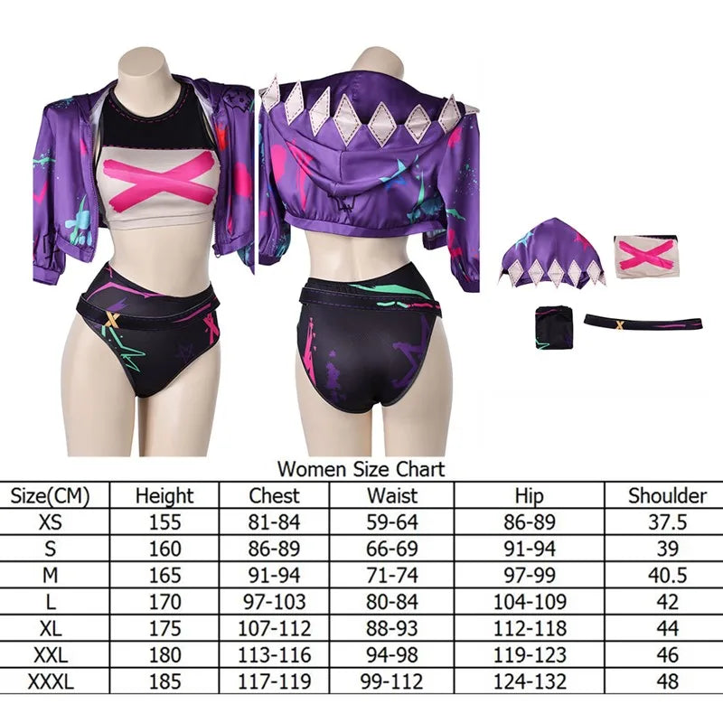 Jinx Cosplay Swimsuit