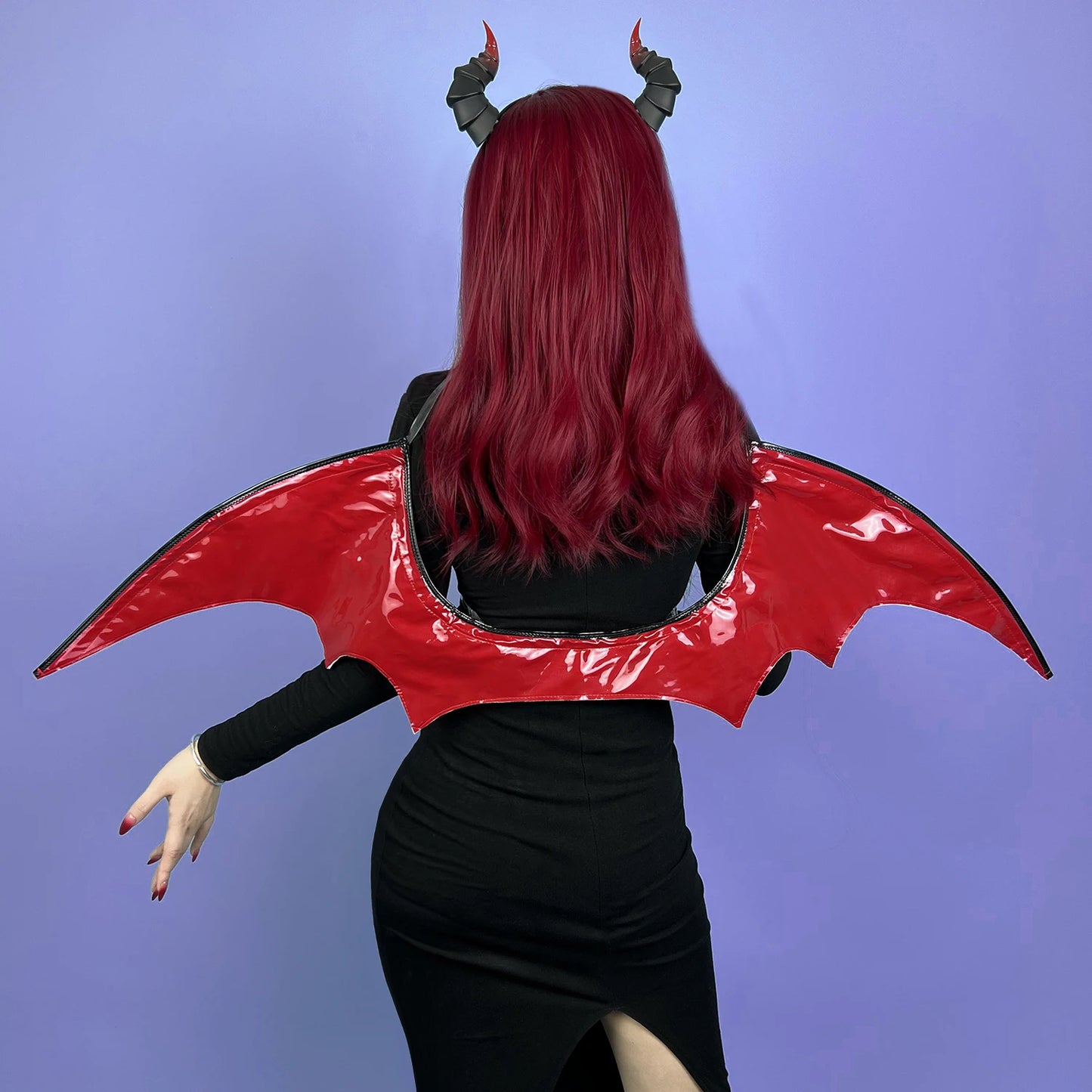 VAMPIRE BAT WINGS COSPLAY COSTUME/ WING PU LEATHER