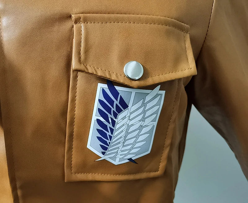 Anime Attack on Titan Leather Jacket