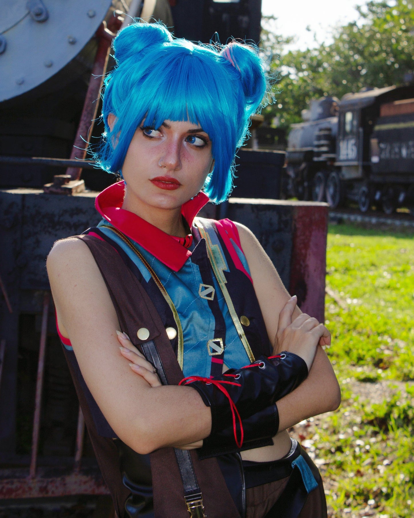 Boom Boom Buns / In Stock Jinx Legacy Season 2 Arcane Wig by Victorious (Tik-Tok)