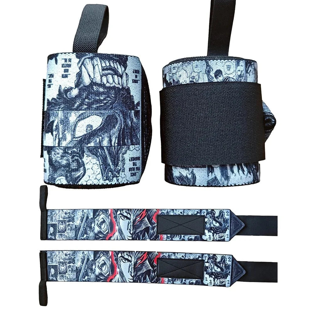D Victorious Anime Lifting Wrist Wraps