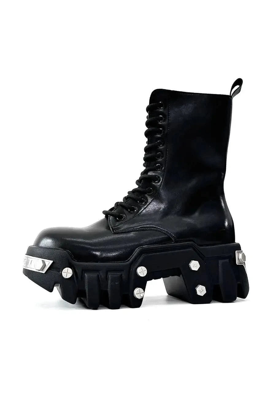 Ellie Biohazard Thick-soled High-top Boots (Men)