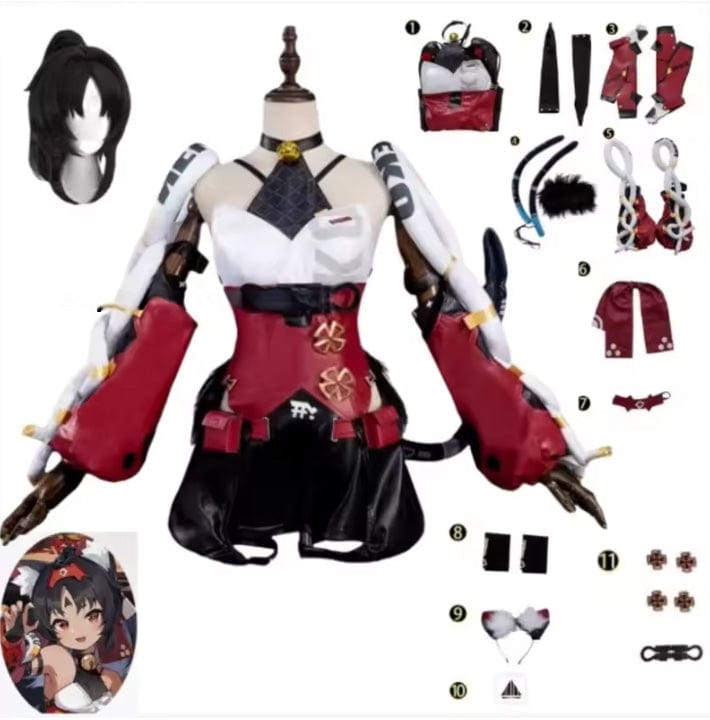 Victorious Mana Nekomiya Cosplay/ Zenless Zone Zero