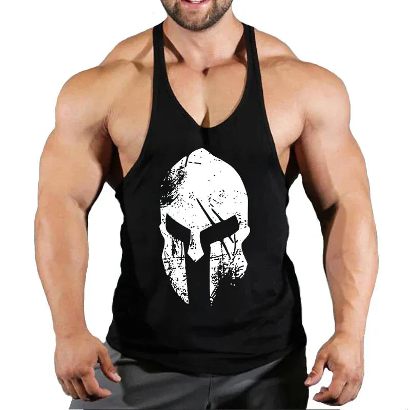 11 / M Muscular Man Gym Tank Top/ Bodybuilding and Fitness Stringer Clothing