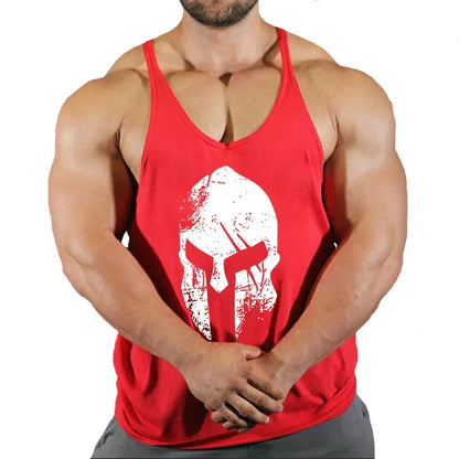 14 / M Muscular Man Gym Tank Top/ Bodybuilding and Fitness Stringer Clothing