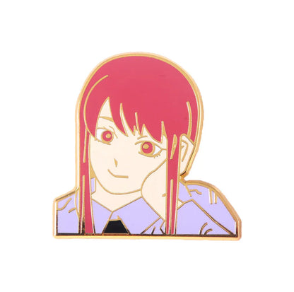 15 Chainsaw Man Anime Enamel Pin Cosplay