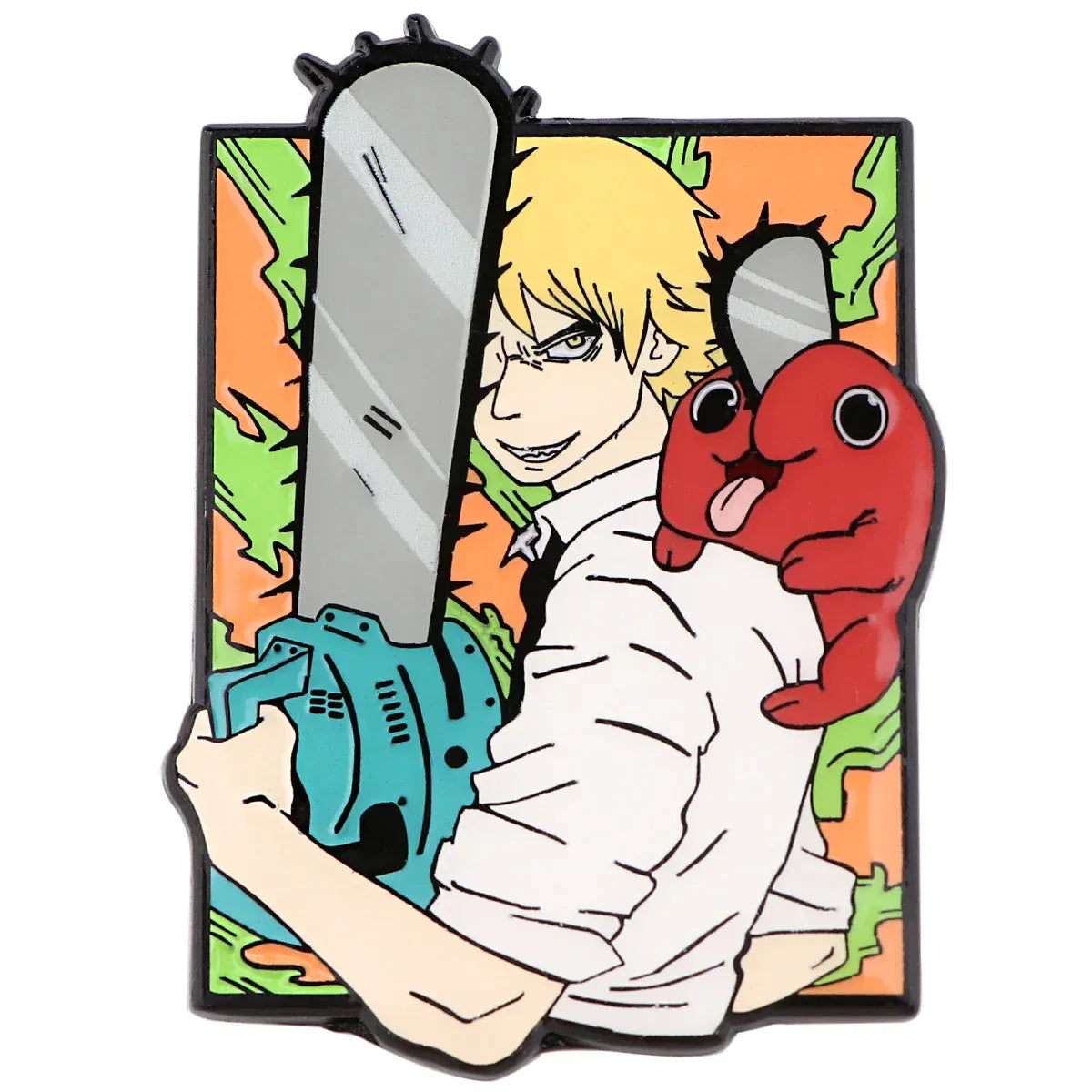 16 Chainsaw Man Anime Enamel Pin Cosplay
