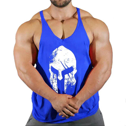 16 / M Muscular Man Gym Tank Top/ Bodybuilding and Fitness Stringer Clothing