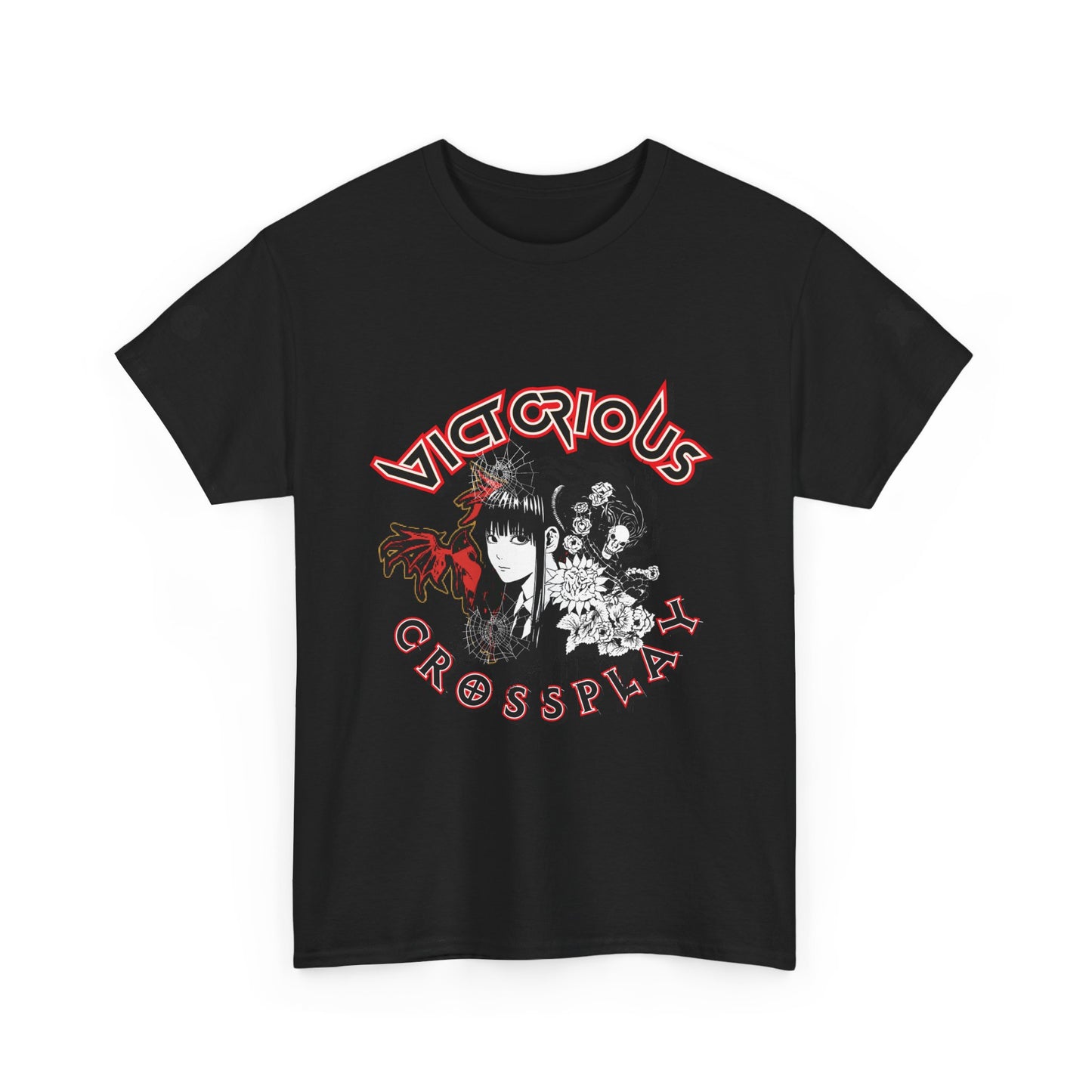 Victorious Crossplay Tee — Gothic Anime Japan Vampire Graphic T-Shirt