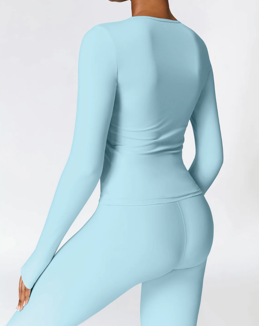 2-Piece Full Sport Suit by Victorious – Matching Leggings & Top Set for Gym, Yoga & Active Lifestyle