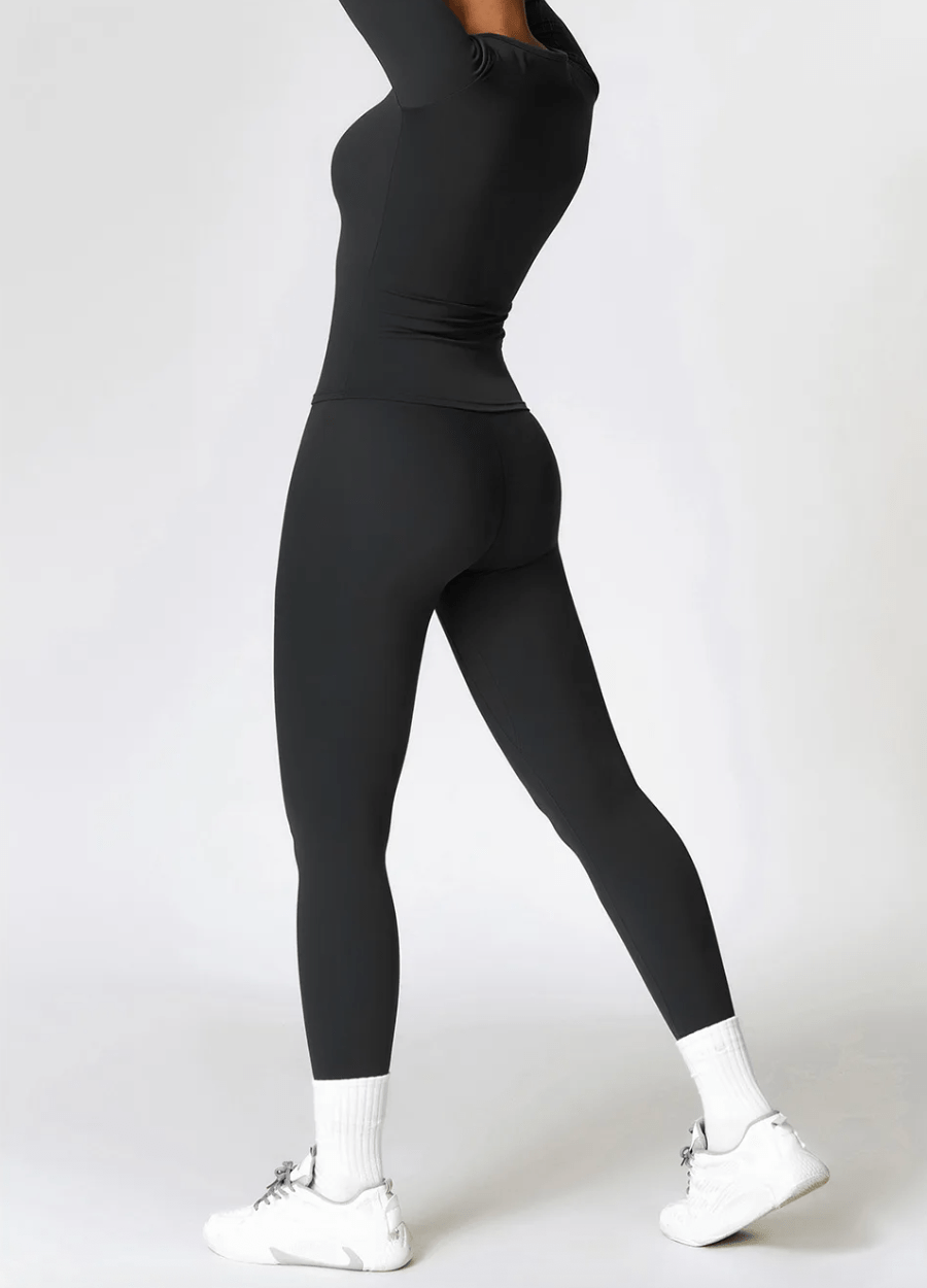 2-Piece Full Sport Suit by Victorious – Matching Leggings & Top Set for Gym, Yoga & Active Lifestyle