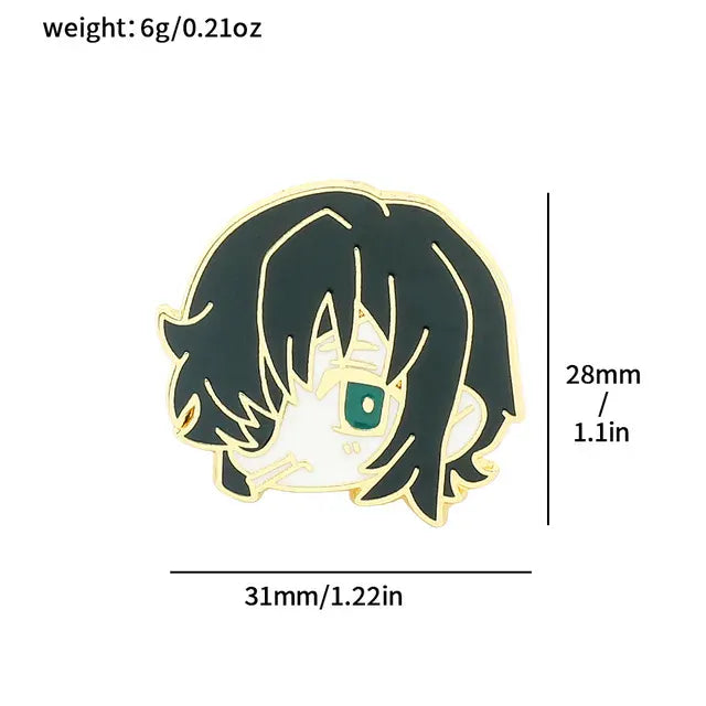 28 Chainsaw Man Anime Enamel Pin Cosplay