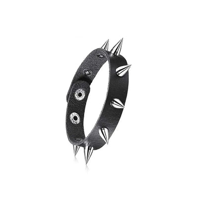 3 Gothic Spike Bracelet Punk Rock Accessories