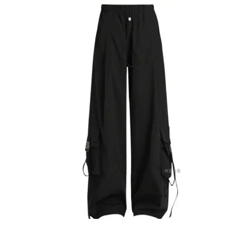 3-Piece Set 08 / XXXL Women 2026 Spring Autumn New Vintage Tracksuit Matching Set Korean Elegant Knit Hoodie+Vest+Loose Cargo Pants 3-Piece Suit