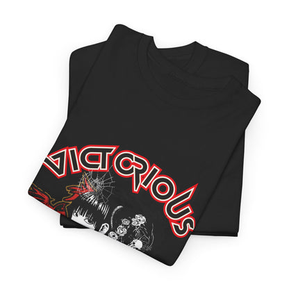Victorious Crossplay Graphic Tee — Gothic Anime Japan Bat Design