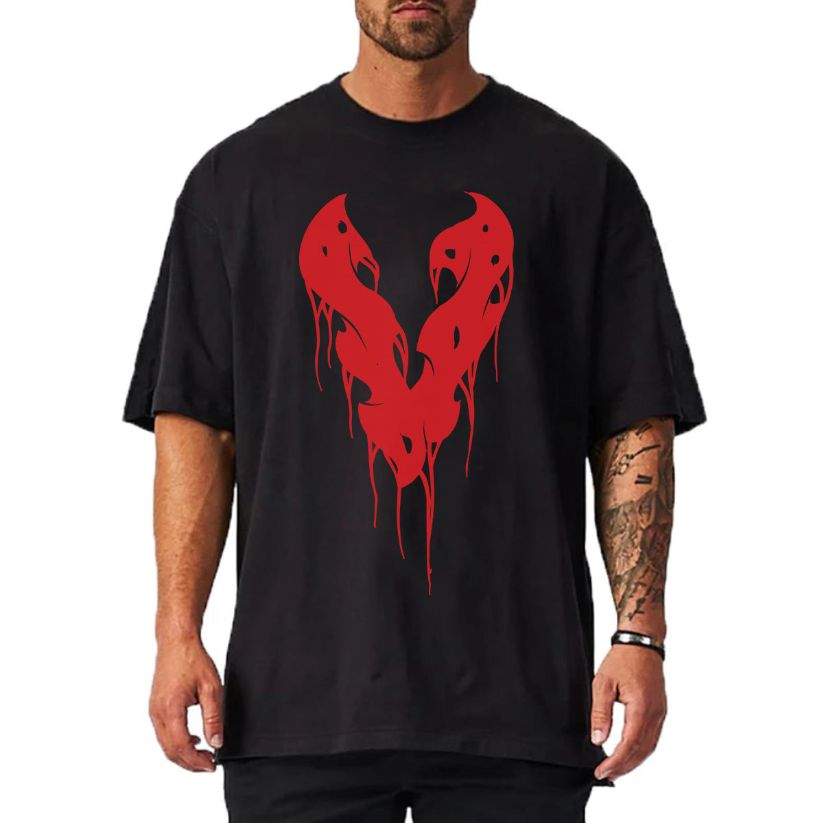 Victorious Symbiote 2026 Oversize T-shirt - Front Print (Oversize)