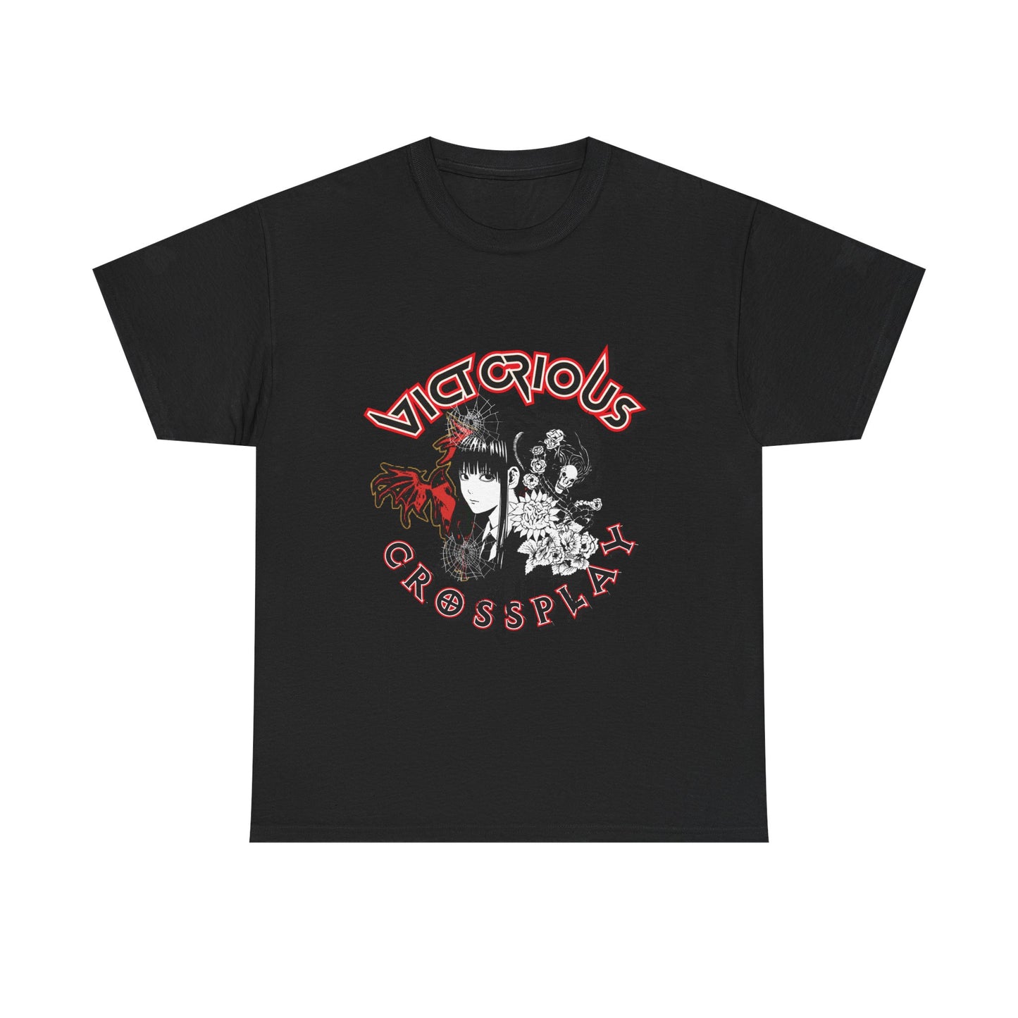 Victorious Crossplay Tee — Gothic Anime Japan Vampire Graphic T-Shirt