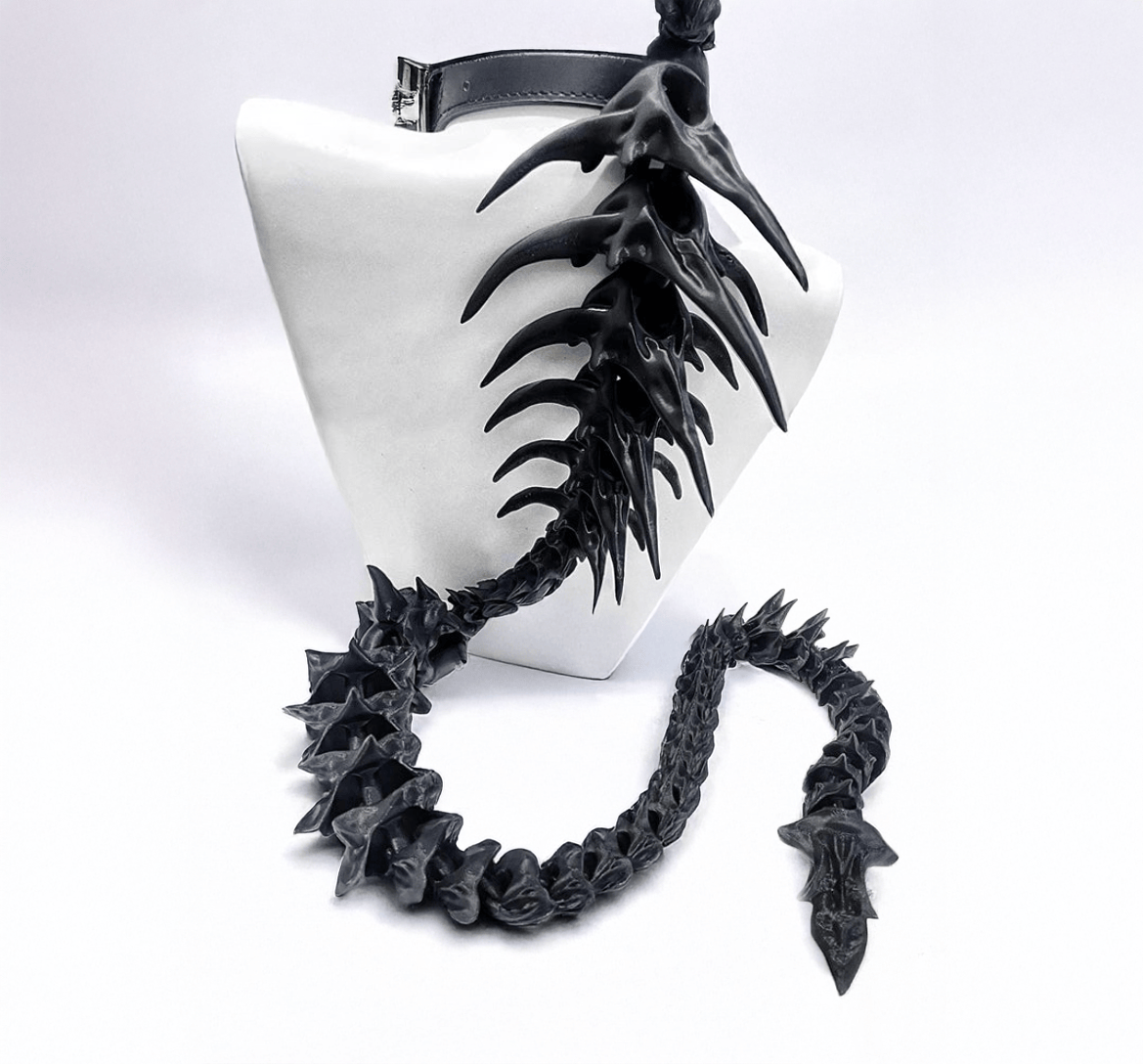 93CM Giant Dragon Spine Accessories / Punk Gothic Styles