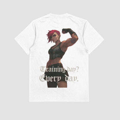 Vi "training day" Gym T-shirt (Oversize)
