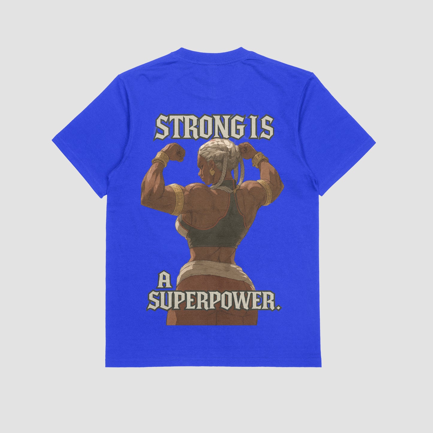 Ambessa "Strong is a superpower" Gym T-shirt (Oversize)