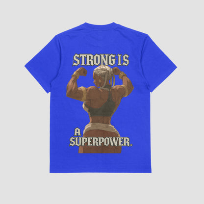 Ambessa "Strong is a superpower" Gym T-shirt (Oversize)