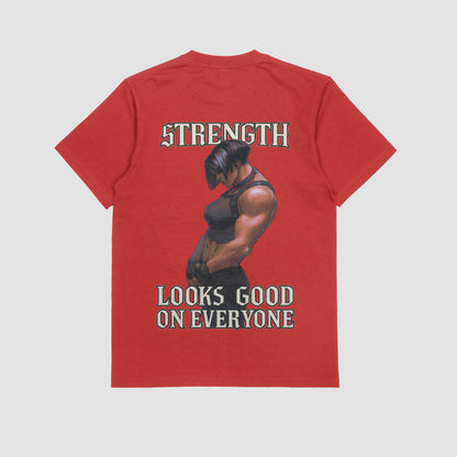 Sevika "Strenght Looks Good on Everyone" Gym T-shirt (Oversized)