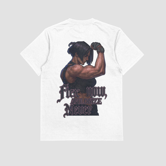Sevika "Flex Now, Apologize Never" Gym T-shirt (Oversized)