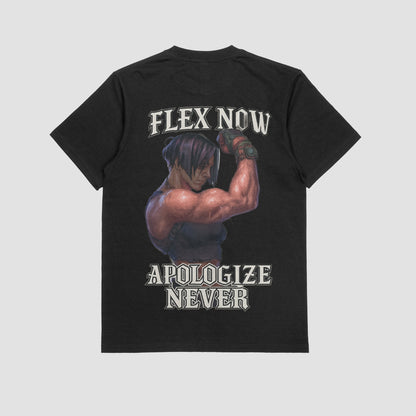 Sevika "Flex Now, Appologize Never" Gym T-shirt (Oversized)