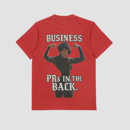 Caitlyn "Business, PR's in the back" Gym T-shirt (Oversized)