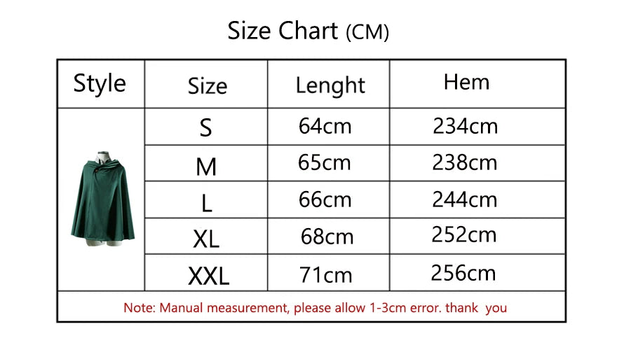 Attack on Titan Cloak Cosplay