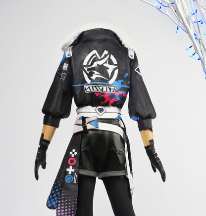 Silver Wolf Full Set Cosplay / Game Honkai Start Rail Silver Wolf Cosplay