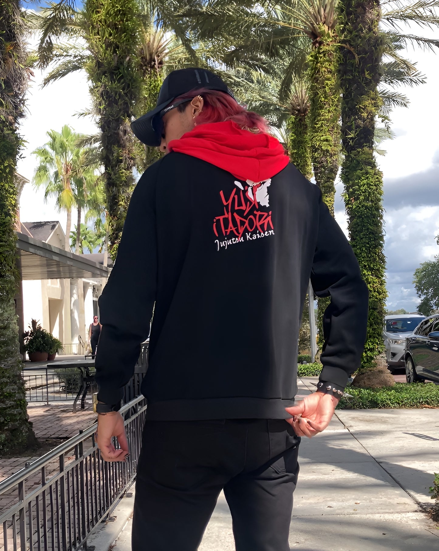 Yuji Itadori Jujutsu kaisen Hoodie