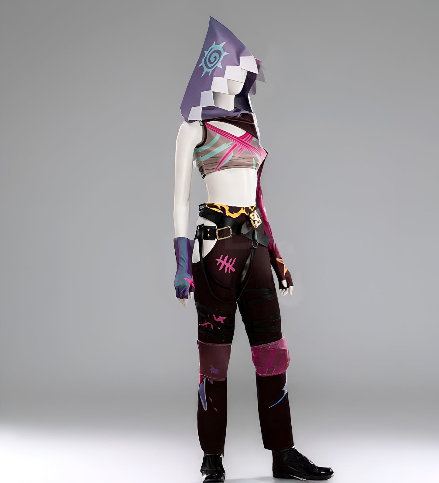 Jinx Arcane Hoodie Cosplay / Season 2 Fractured Jinx Cosplay
