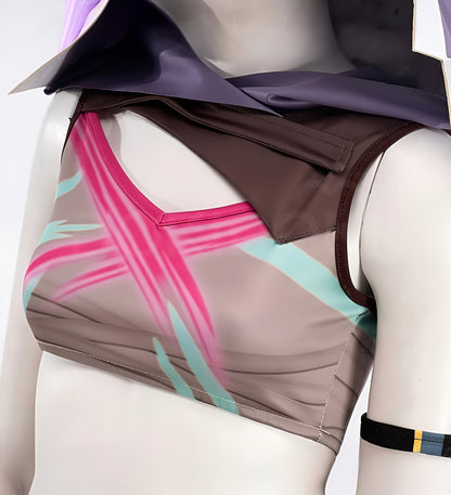 Jinx Arcane Hoodie Cosplay / Season 2 Fractured Jinx Cosplay