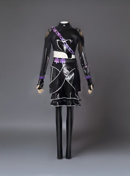 Kpop Demons Hunters Rumi, Zoey, Mira Cosplay - Black Outfits