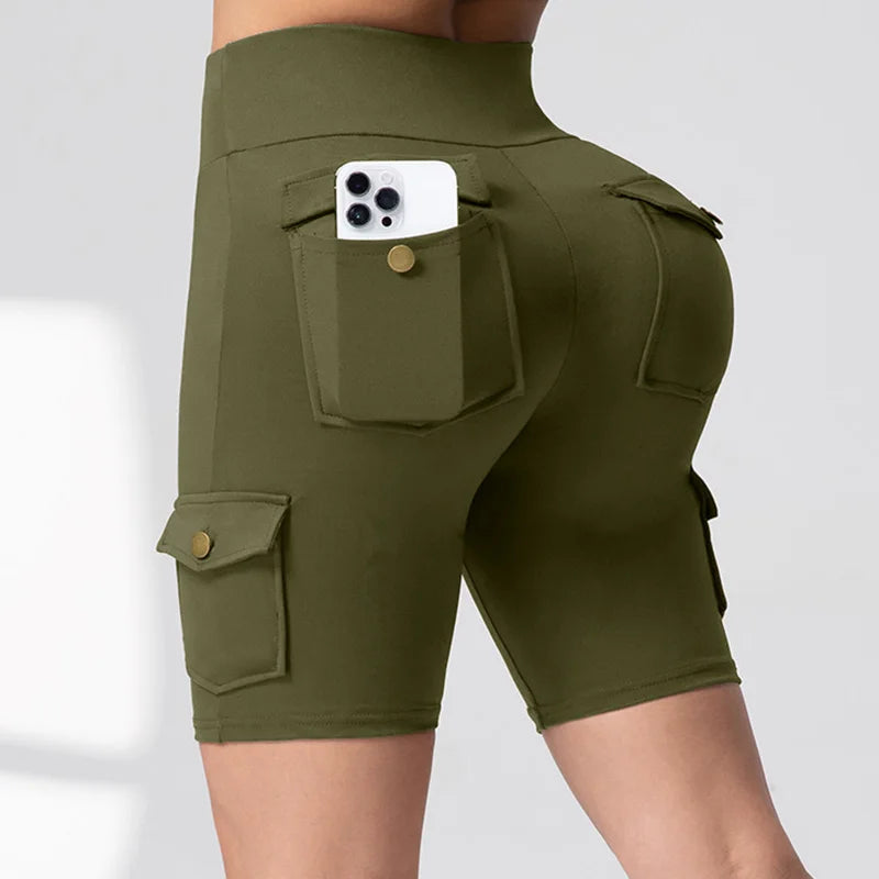 Camouflage Printed Women Shorts with Pockets (Victorious ExoGenesis Shorts)