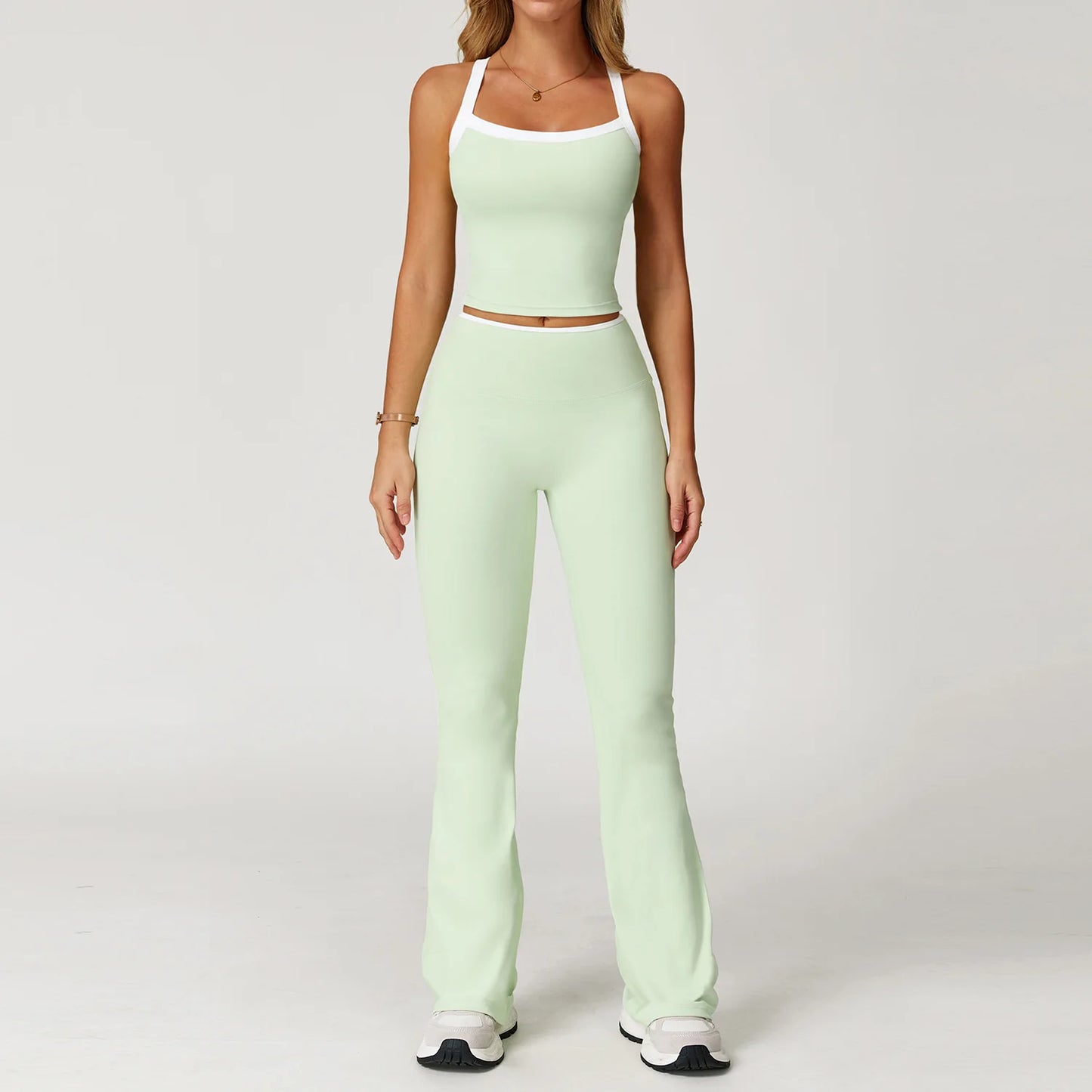 Women Tracksuit 2PCS Yoga Set / Nude Feeling Workout Sets (Victorious Sailor Strength Bra)