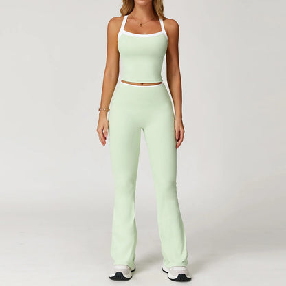 Women Tracksuit 2PCS Yoga Set / Nude Feeling Workout Sets (Victorious Sailor Strength Bra)