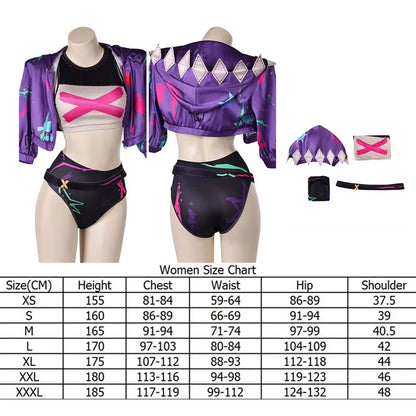 Jinx Cosplay Swimsuit