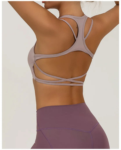 Women's Bra Shockproof / Sports Bra(Victorious ExoSupport)