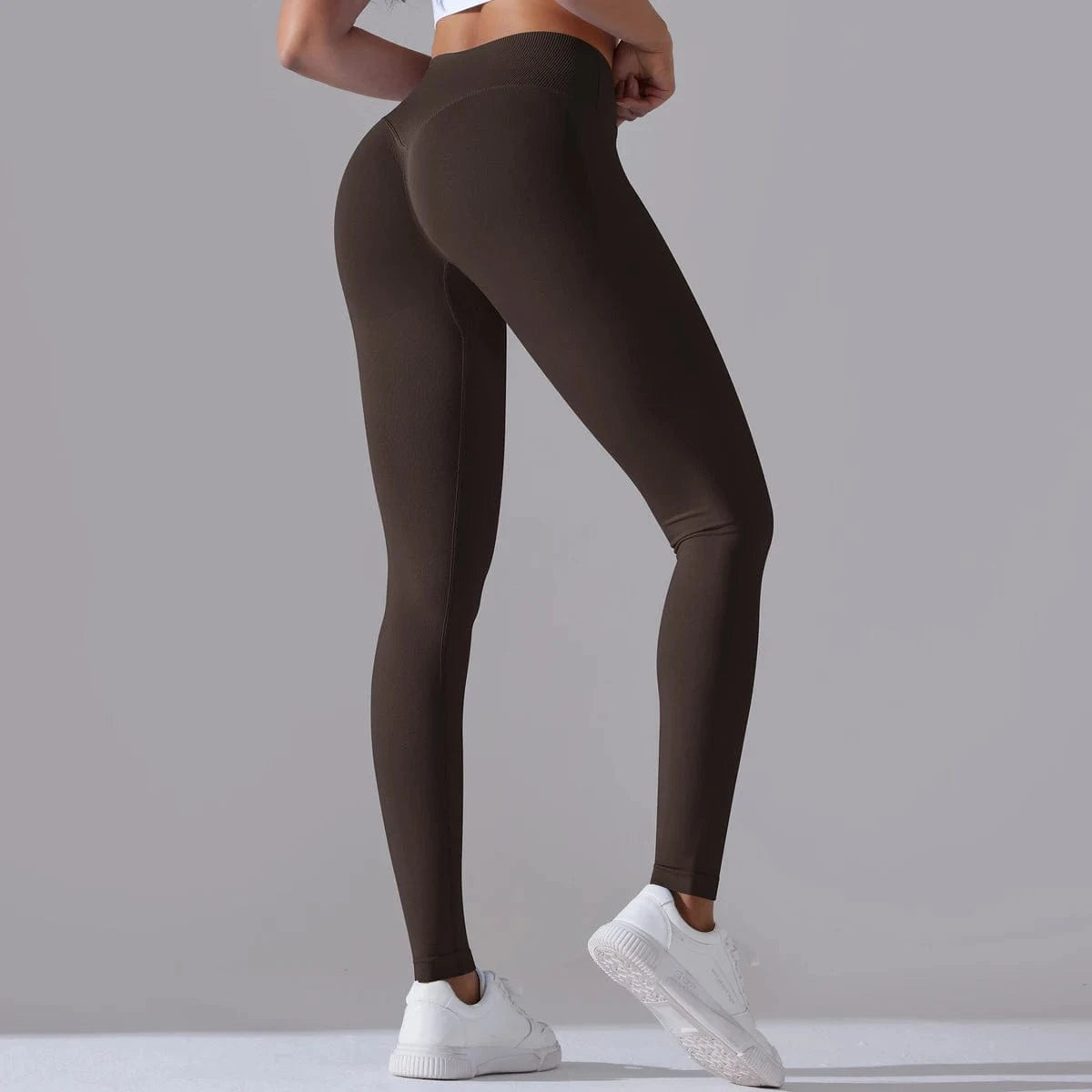 Crossover Waist Women Yoga Leggings / Victorious BioSync Leggings