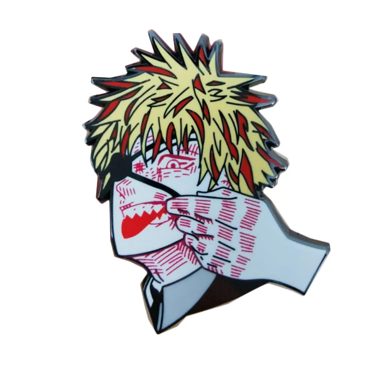 Chainsaw Man Anime Enamel Pin Cosplay