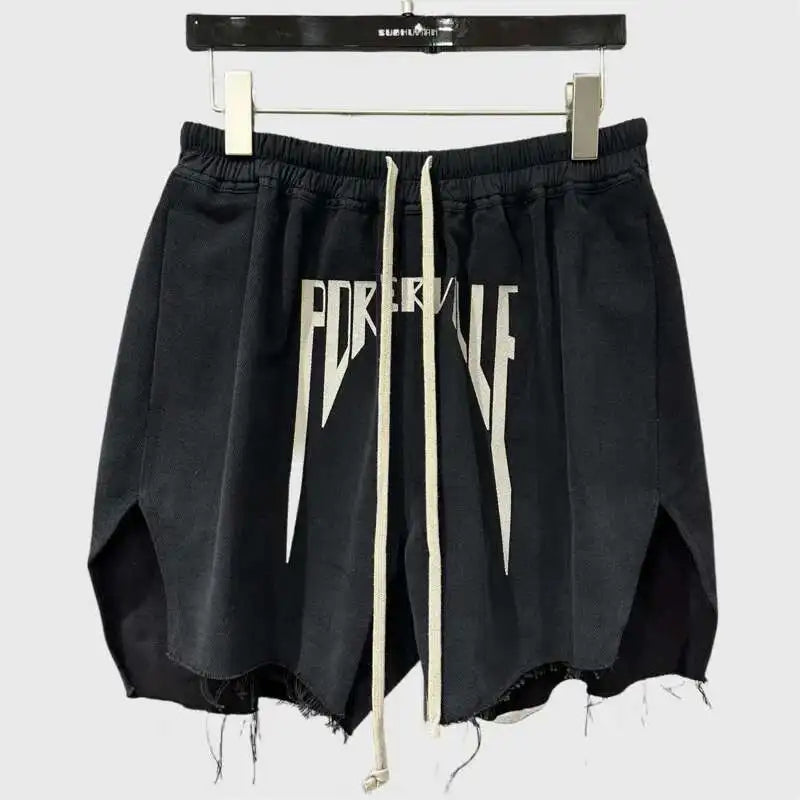 Gothic Grunge Gym Shorts Unisex