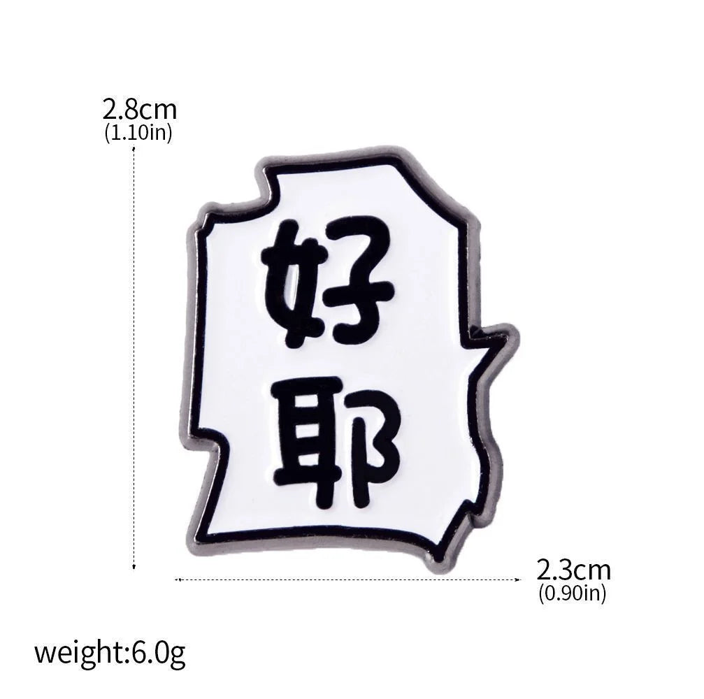 Anime Chainsaw Man Brooch Pins/ Metal Enamel