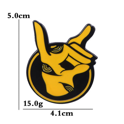 Anime Chainsaw Man Brooch Pins/ Metal Enamel