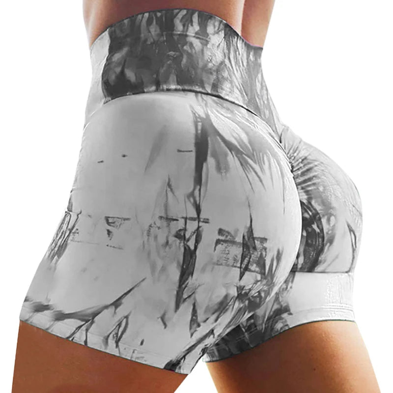 Seamless Fitness High Waist women's shorts/  Peach Gym Yoga Shorts