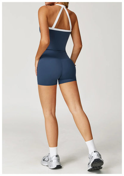 Women Tracksuit 2PCS Yoga Set / Nude Feeling Workout Sets (Victorious Sailor Strength Bra)