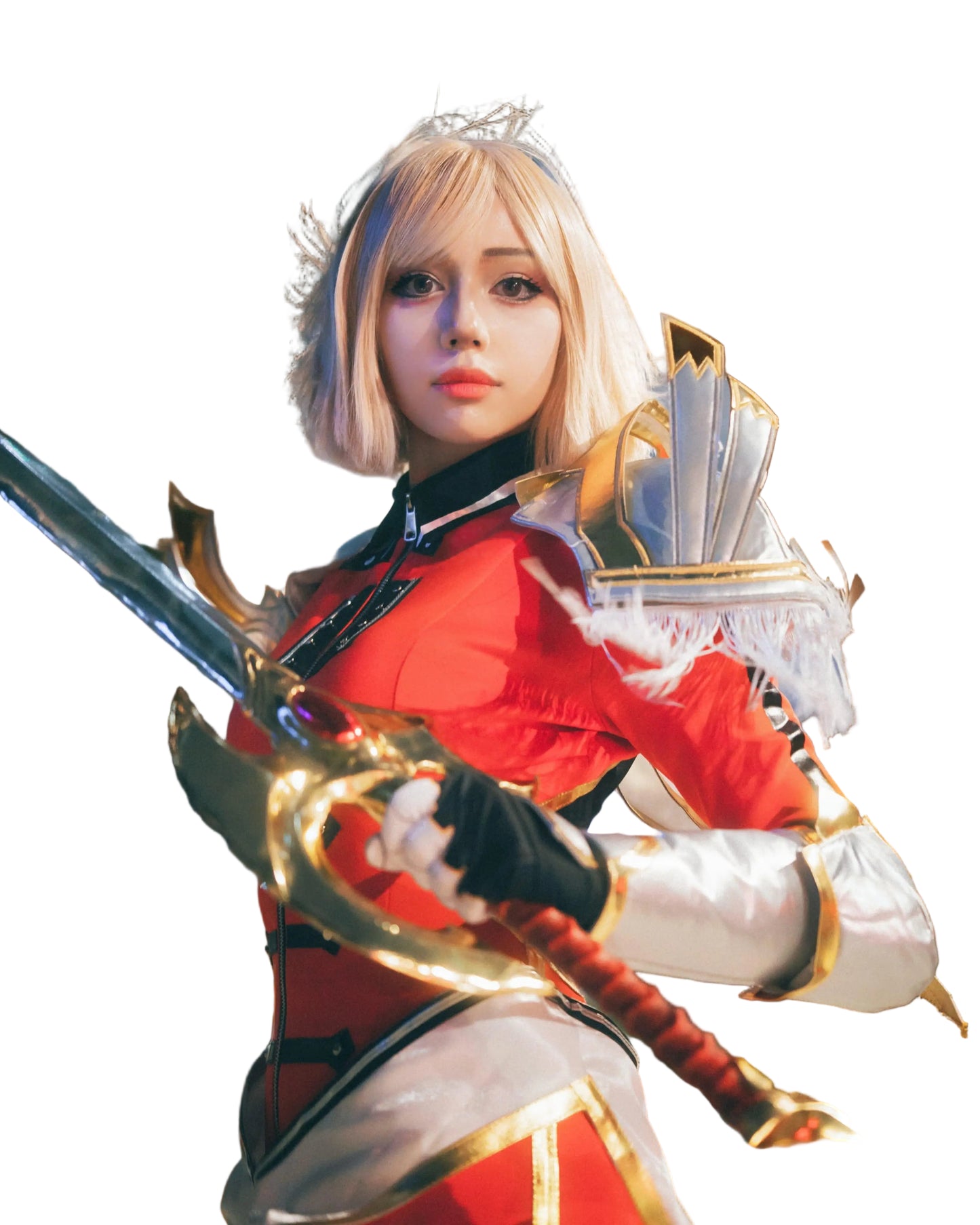 Solo Leveling Cha Haein Hae-in /Battle Knight Armor Combat Suit Cosplay