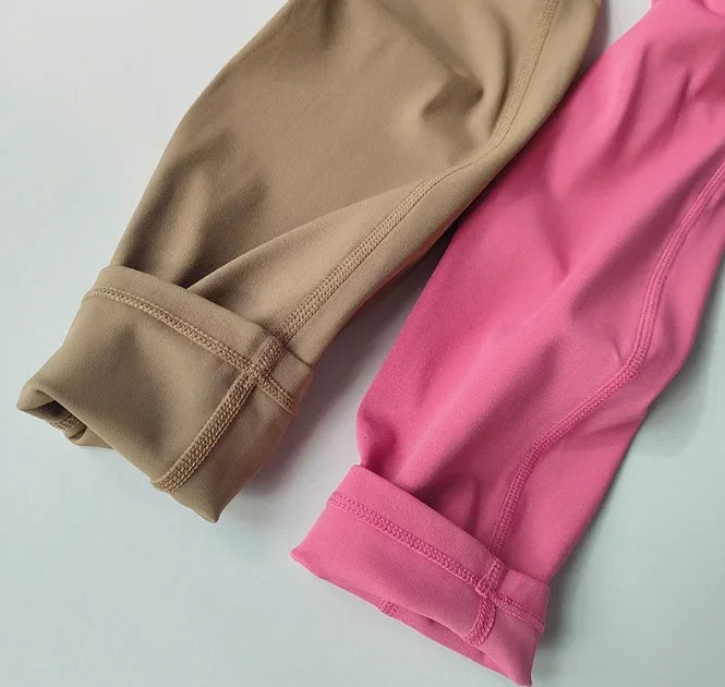 High Intensity Color Blocking Yoga Set 2PCS/ High Waist Fitness Leggings